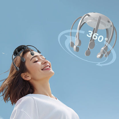 💆‍♂️ Intelligent Octopus Head Massager – Relaxing Kneading. Multiple Modes & Portable Design 🔋