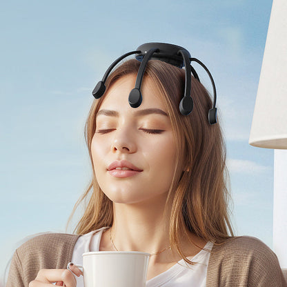 💆‍♂️ Intelligent Octopus Head Massager – Relaxing Kneading. Multiple Modes & Portable Design 🔋