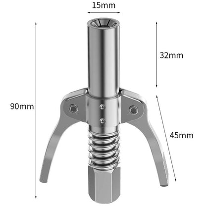 Last Day Sale 60% OFF - High Pressure Dual Handle Grease Gun Coupler
