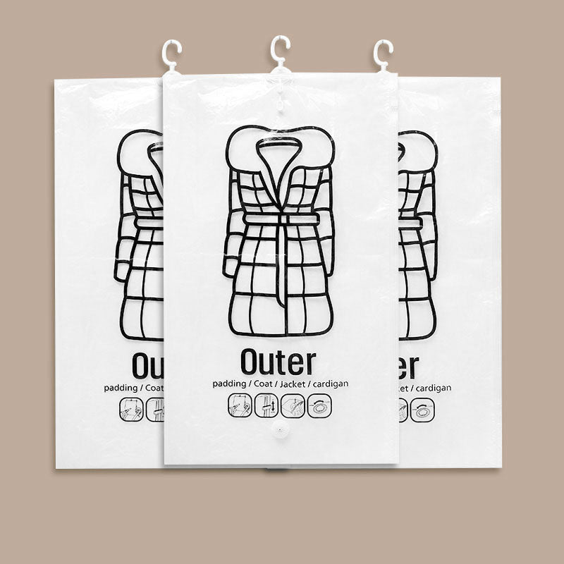 🧥Hanging Vacuum Storage Bags – Waterproof Dustproof & Space-Saving