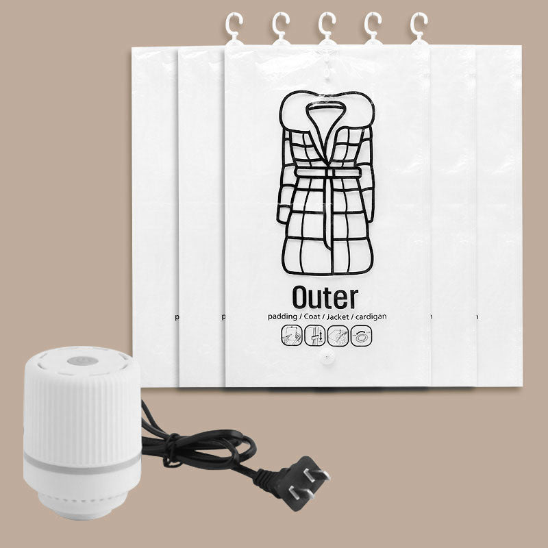 🧥Hanging Vacuum Storage Bags – Waterproof Dustproof & Space-Saving
