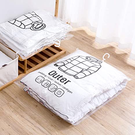 🧥Hanging Vacuum Storage Bags – Waterproof Dustproof & Space-Saving