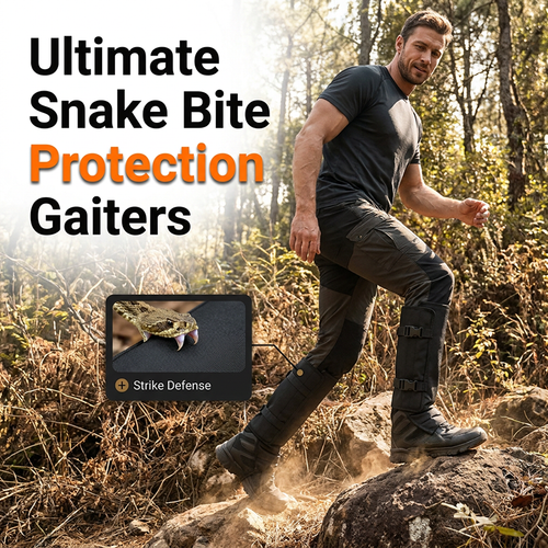 📢📢50% OFF !! ⏰Outdoor Protective Leg Gaiters for Hiking and Hunting-2PCS