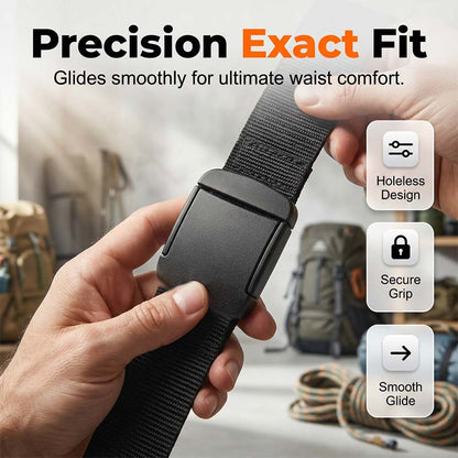 Tactical Travel Belt with Hidden Money Pocket-2 PCS