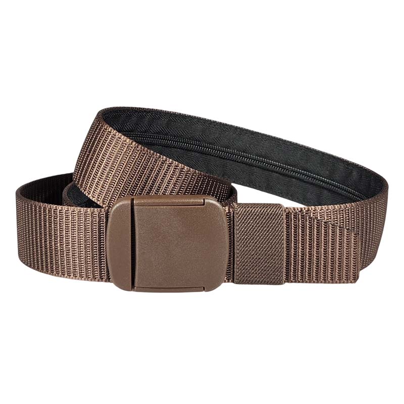 Tactical Travel Belt with Hidden Money Pocket-2 PCS