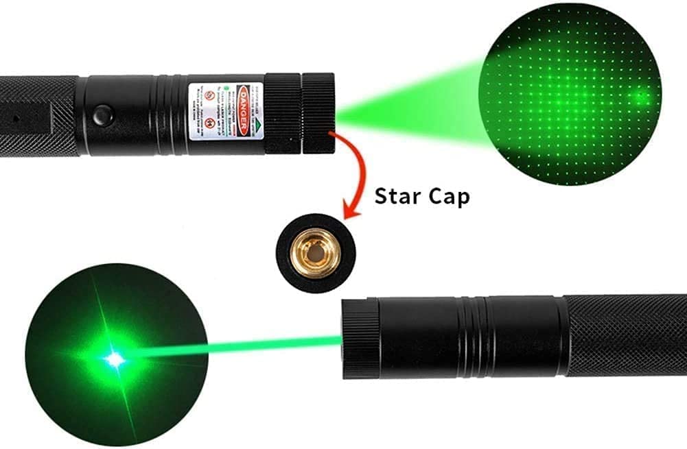 Rechargeable Portable Laser Pointer with Star Pattern - image 2