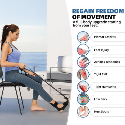 Foot & Leg Stretching Strap – 2 Pack - image 2