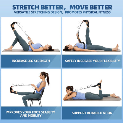 Foot & Leg Stretching Strap – 2 Pack - image 4