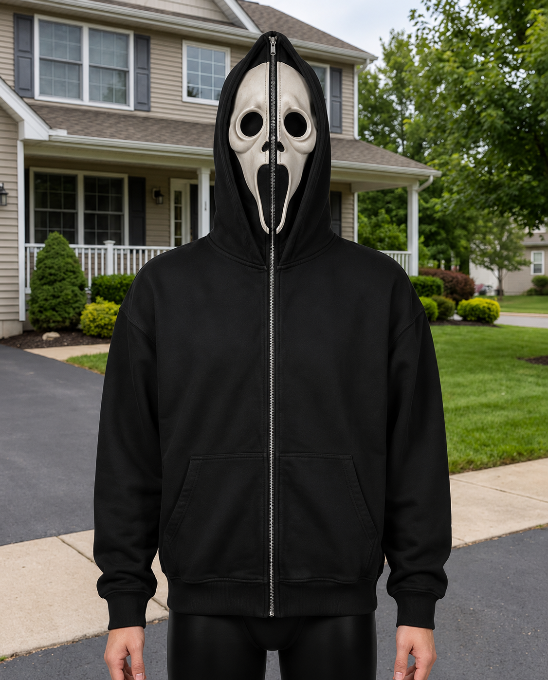 Horror Zip-Up Hoodie - image 1