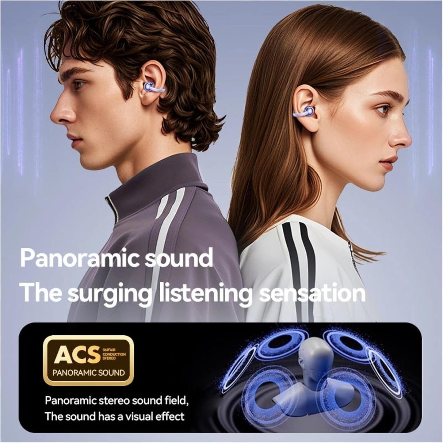 Open-Ear Clip-On Bluetooth Earbuds – product image 4