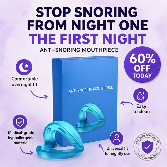 Adjustable Anti-Snoring Mouthpiece – 2 Pack