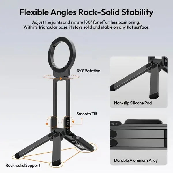 Magnetic Carabiner Phone Tripod and Stand – product image 1