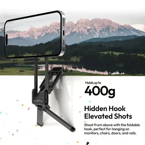 Magnetic Carabiner Phone Tripod and Stand – product image 4