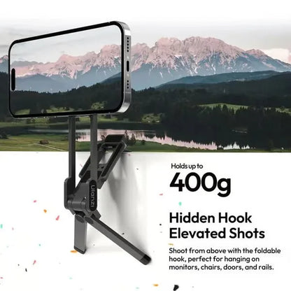 Magnetic Carabiner Phone Tripod and Stand – product image 4