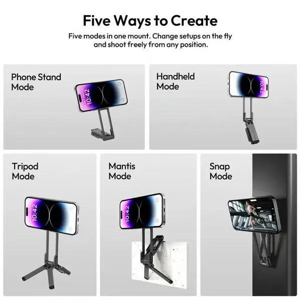 Magnetic Carabiner Phone Tripod and Stand – product image 7