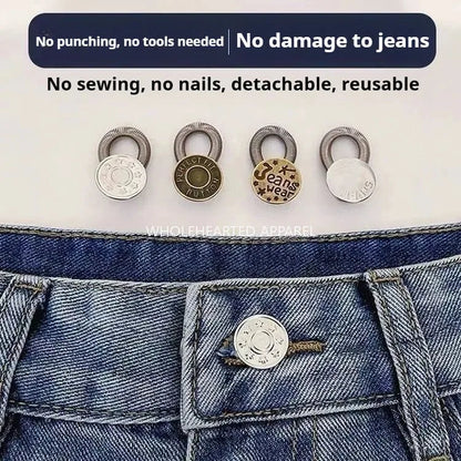 No-Sew Elastic Waist Button Extenders – 20 Pack – product image 5