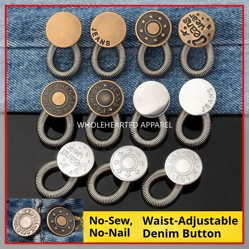No-Sew Elastic Waist Button Extenders – 20 Pack – product image 7