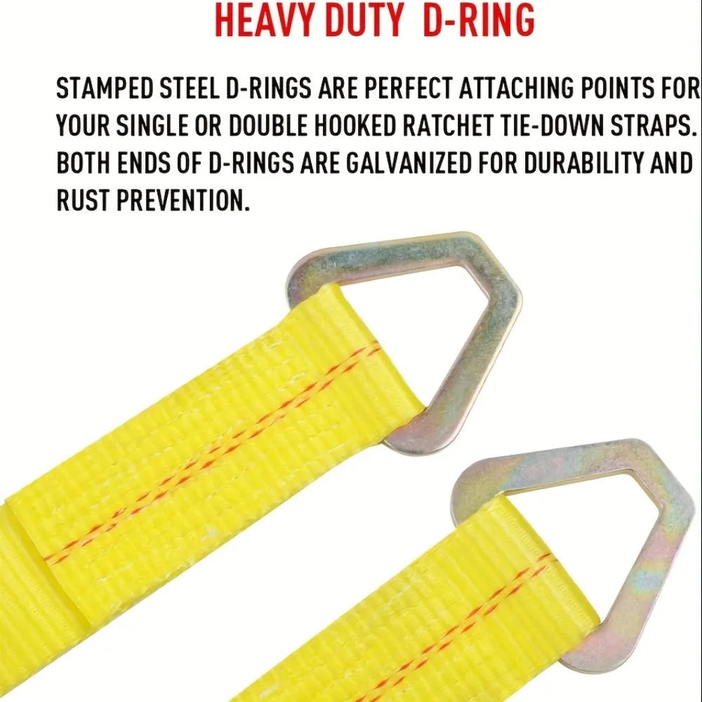 Heavy-Duty 2-Inch Axle Tie-Down Straps – 2 Pack – product image 7