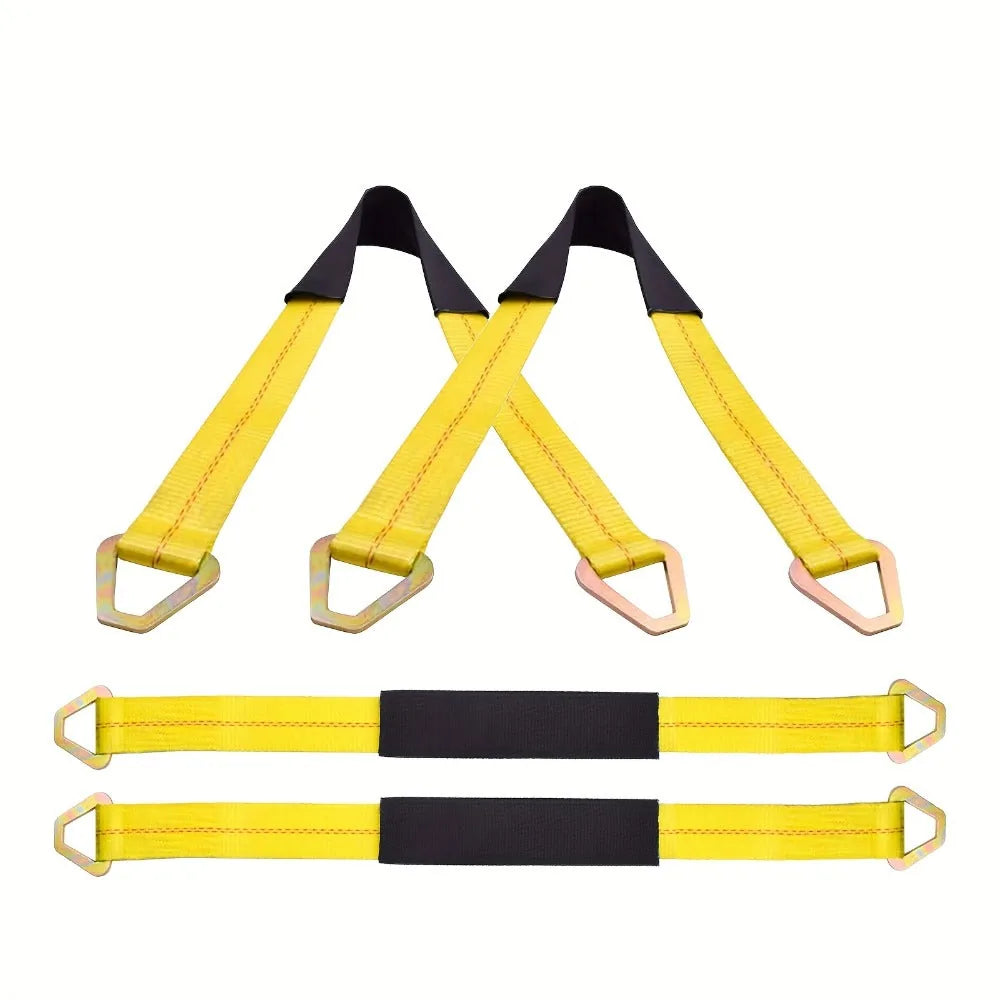 Heavy-Duty 2-Inch Axle Tie-Down Straps – 2 Pack – product image 8
