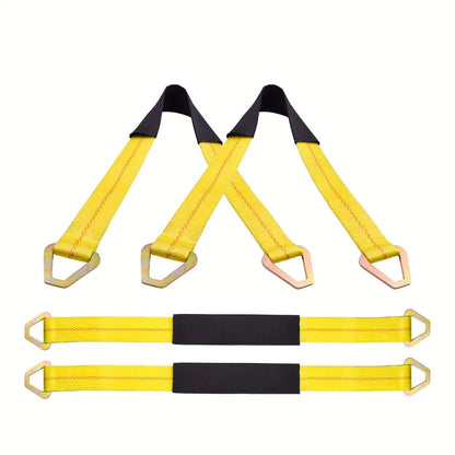 Heavy-Duty 2-Inch Axle Tie-Down Straps – 2 Pack – product image 8