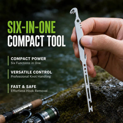 6-in-1 Stainless Steel Fishing Hook Remover Multi-Tool – 3 Pack – product image 2