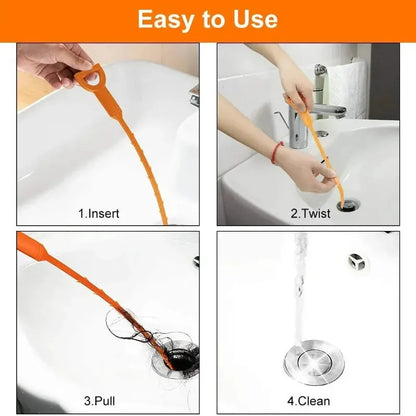 Flexible 35-Inch Drain Hair Clog Remover – 10 Pack – product image 5