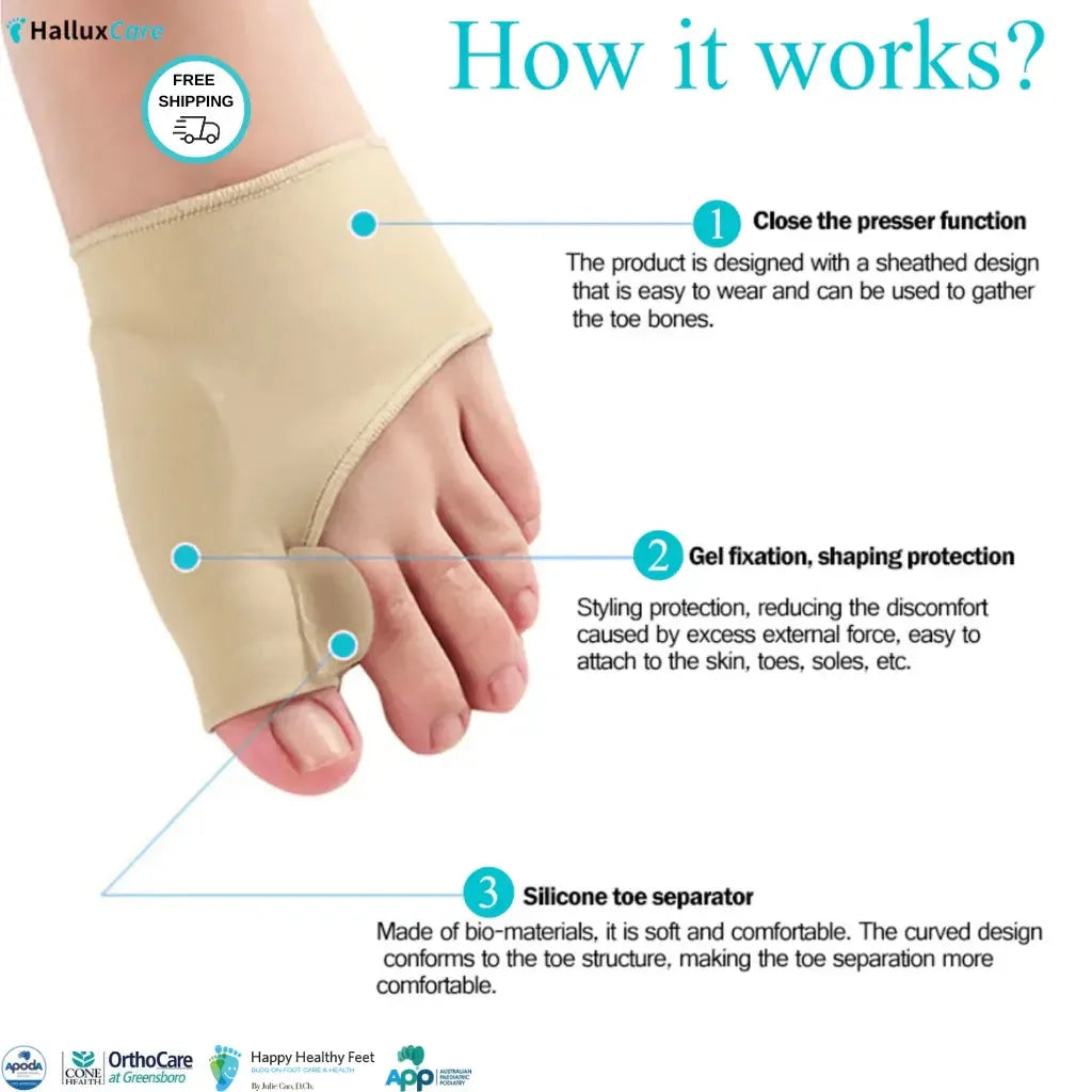 Gel Forefoot Cushion Sleeves – 1 Pair – product image 1