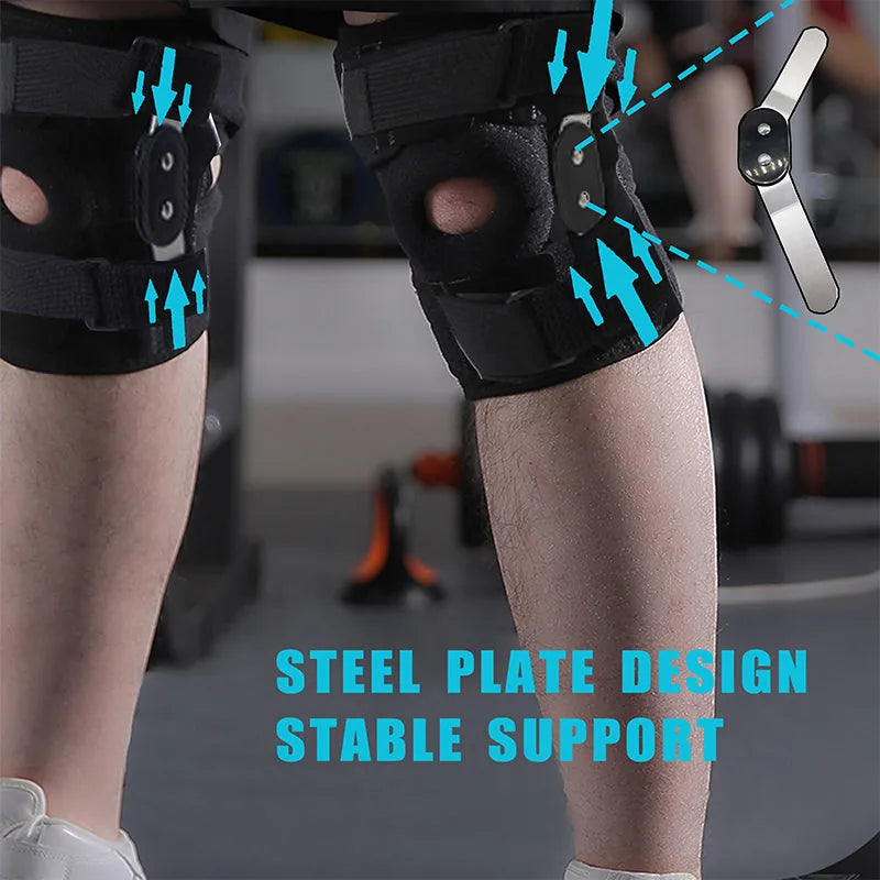 Adjustable Aluminum-Support Knee Braces – 1 Pair – product image 2