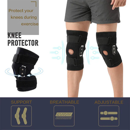 Adjustable Aluminum-Support Knee Braces – 1 Pair – product image 3