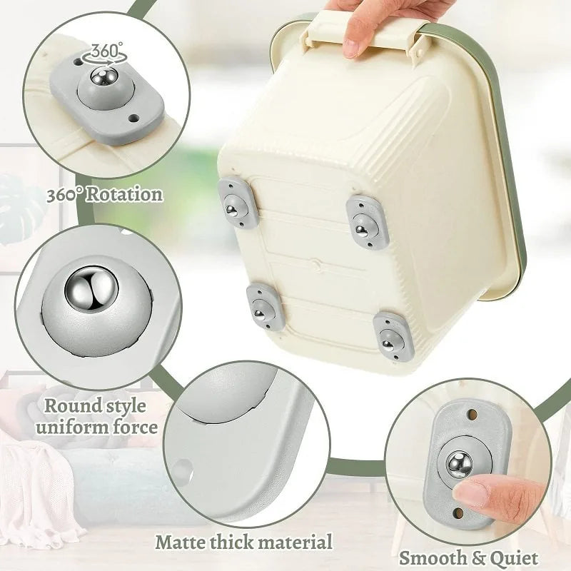 Self-Adhesive Ball Transfer Caster Wheels – 8 Pack – product image 6