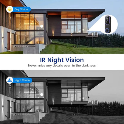 1080P Wireless Video Doorbell with Indoor Chime – product image 7