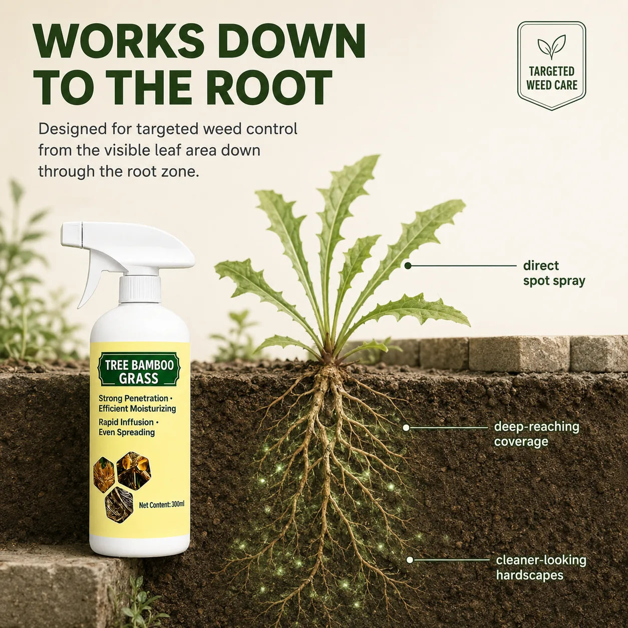 Fast-Acting Weed and Grass Control Spray – 300 ml
