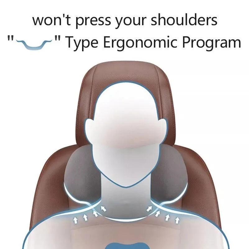 Car Logo Memory-Foam Headrest Pillow – product image 2