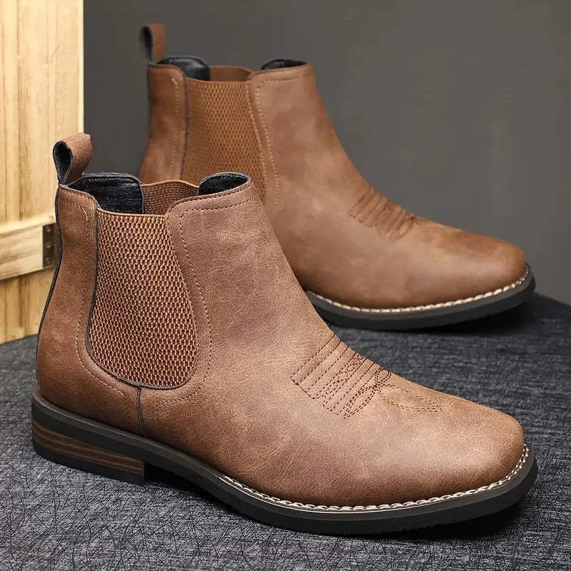 Men’s Printed Platform Chelsea Boots – product image 1