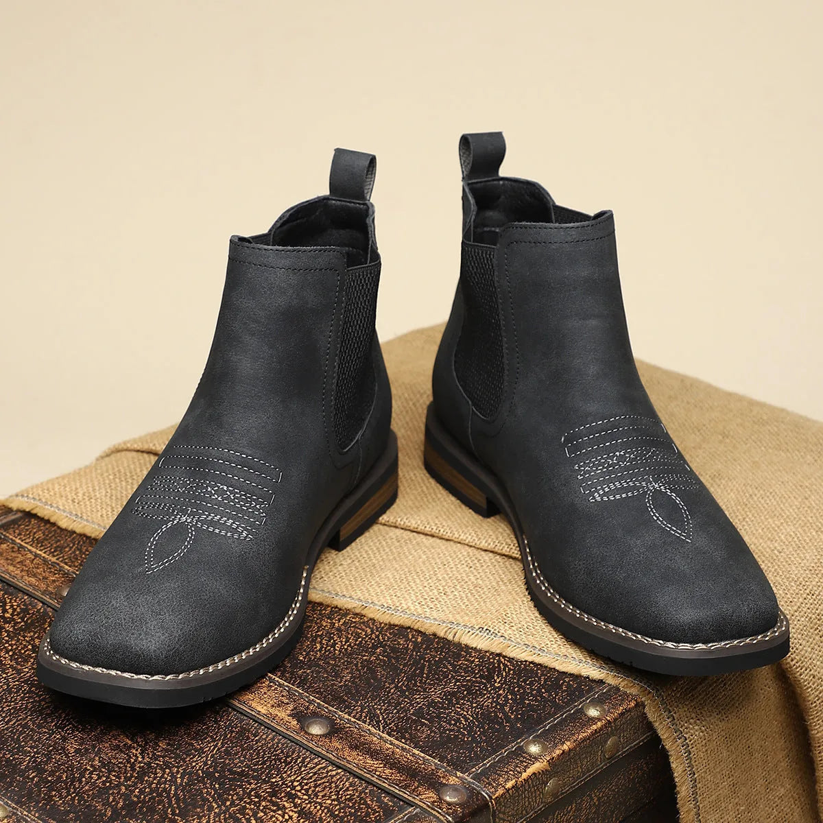 Men’s Printed Platform Chelsea Boots – product image 4