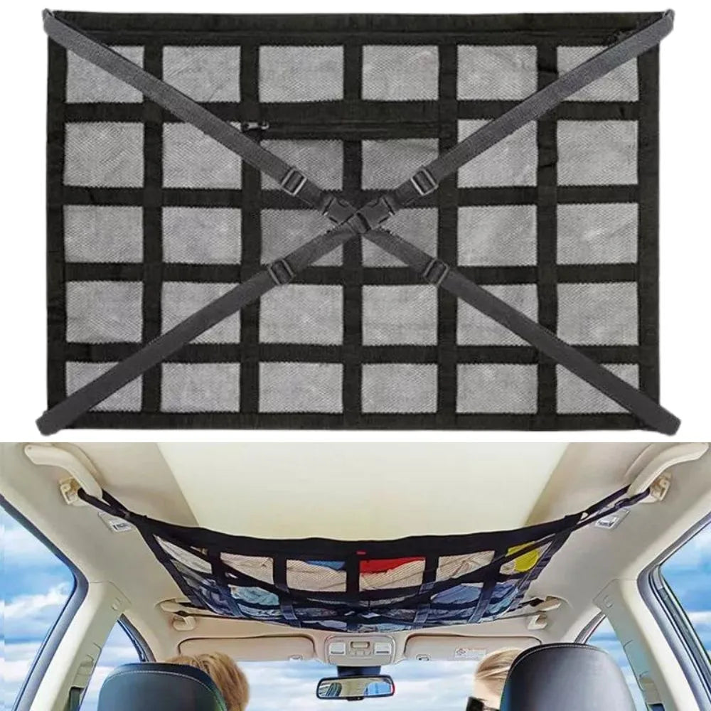 Car Ceiling Cargo Storage Net Organizer – product image 2