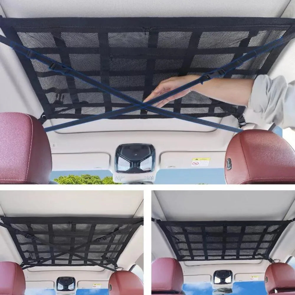 Car Ceiling Cargo Storage Net Organizer – product image 3