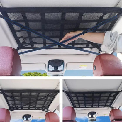 Car Ceiling Cargo Storage Net Organizer – product image 3