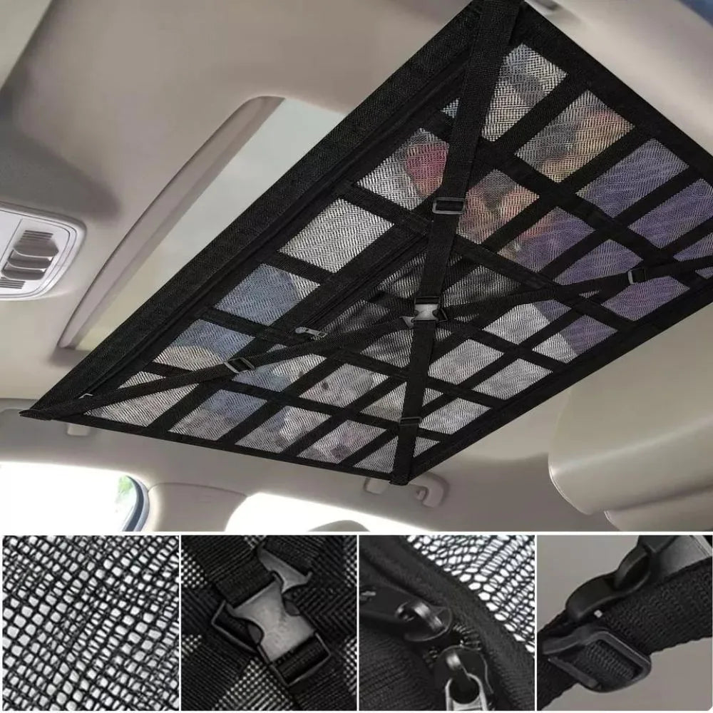 Car Ceiling Cargo Storage Net Organizer – product image 4