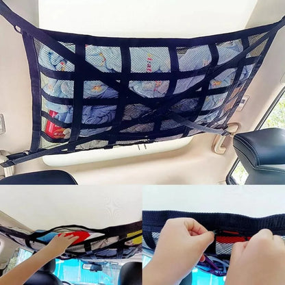 Car Ceiling Cargo Storage Net Organizer – product image 7