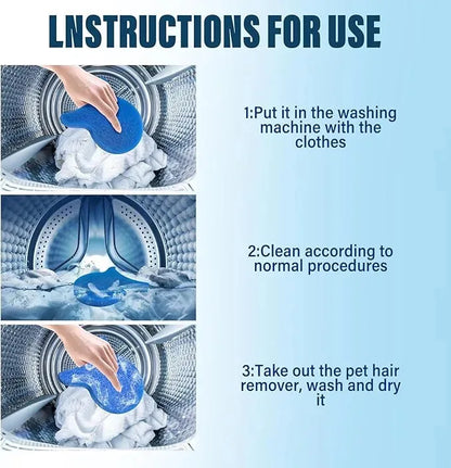 Reusable Laundry Hair Catcher Balls – 8 Pack – product image 2