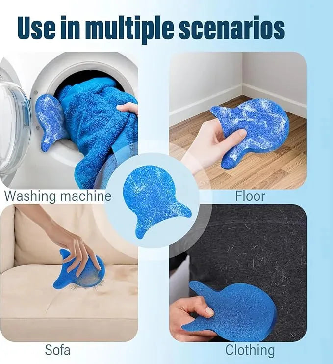 Reusable Laundry Hair Catcher Balls – 8 Pack – product image 5