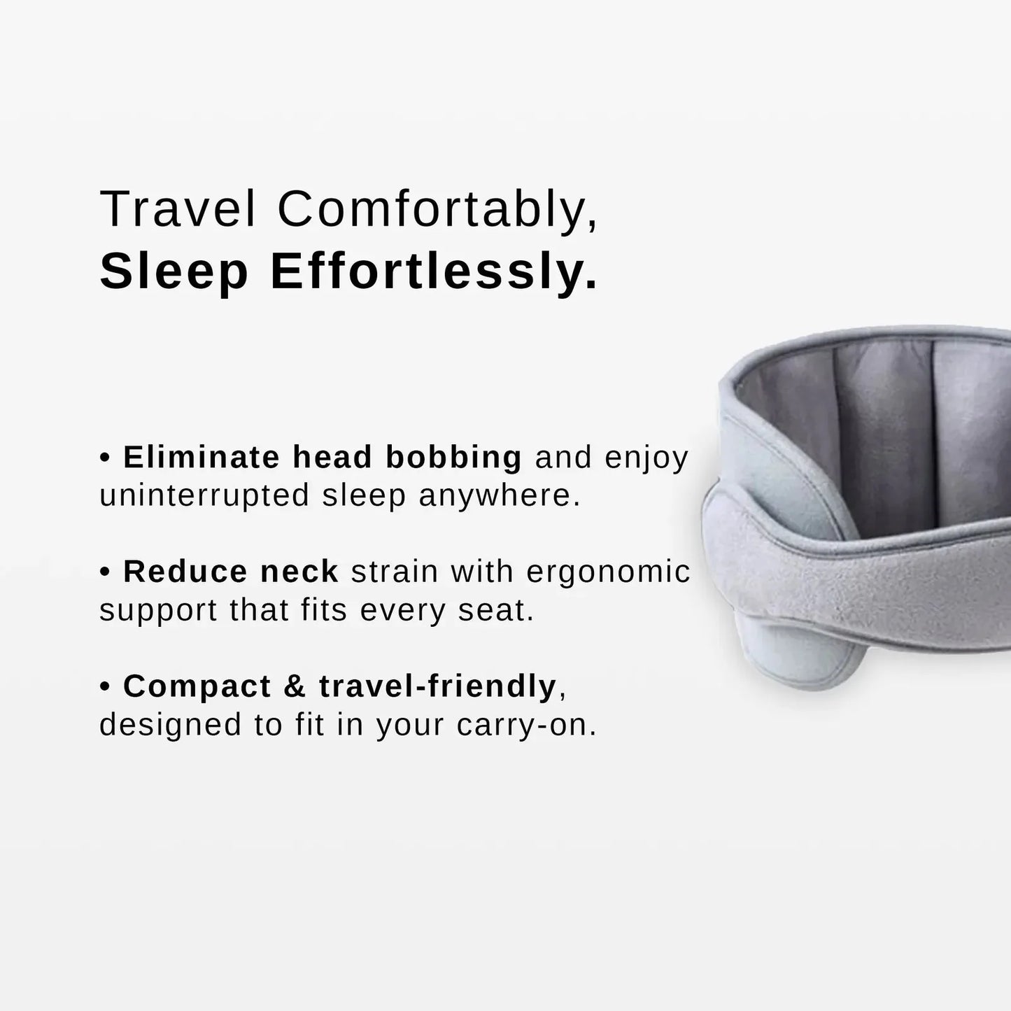 Adjustable Child Car Sleep Head Support Pillow – product image 1