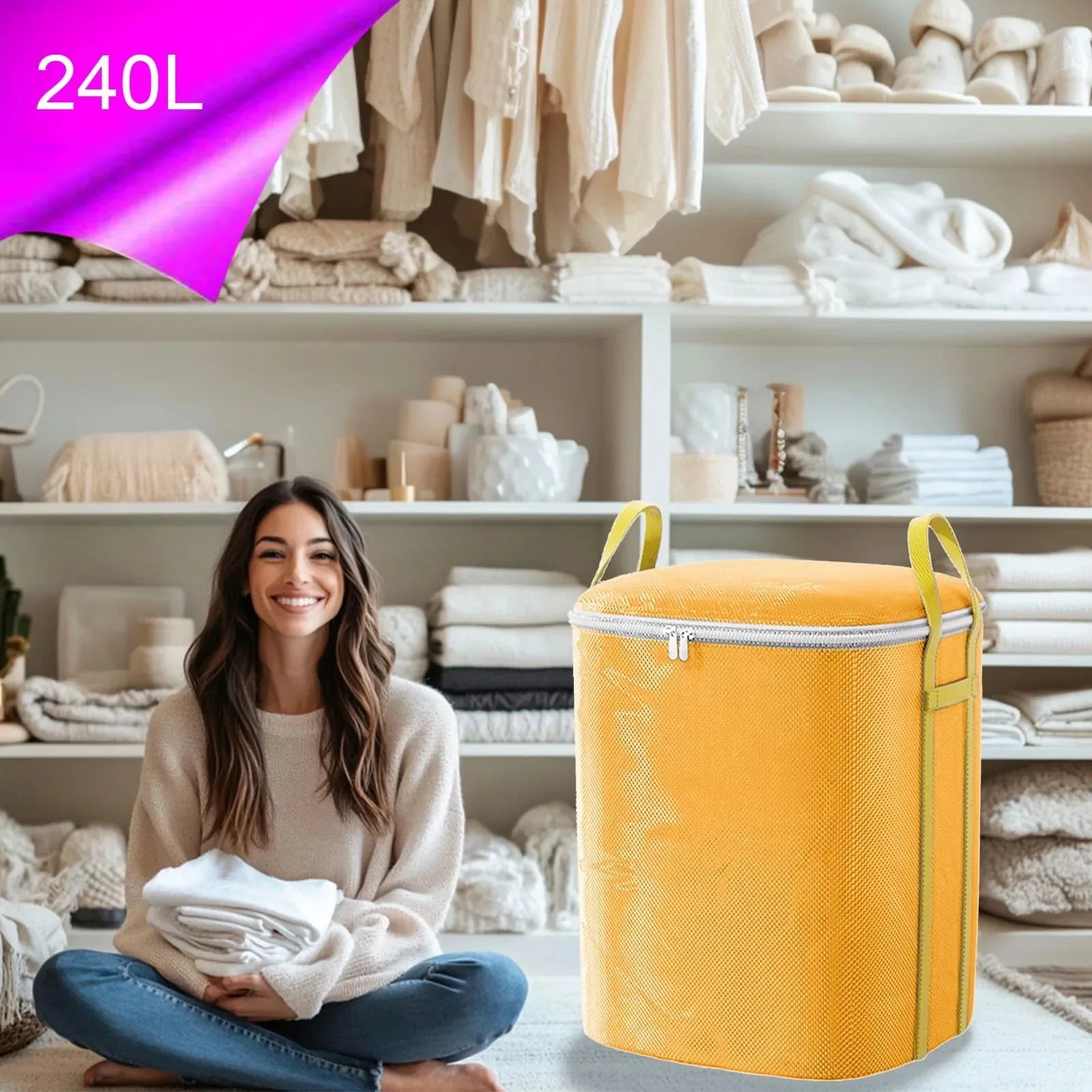 Heavy-Duty Zippered Moving and Storage Bag – product image 6