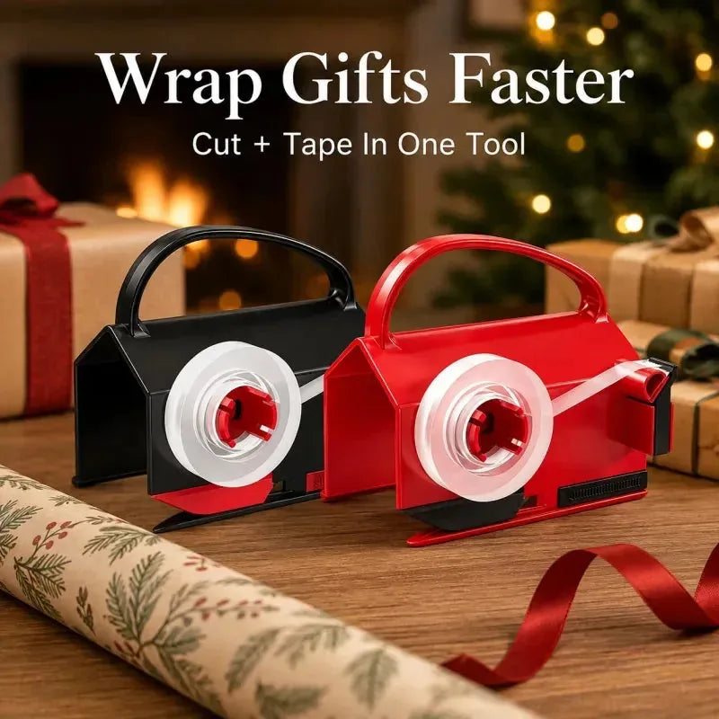Gift-Wrap Paper Cutter and Tape Dispenser – product image 1