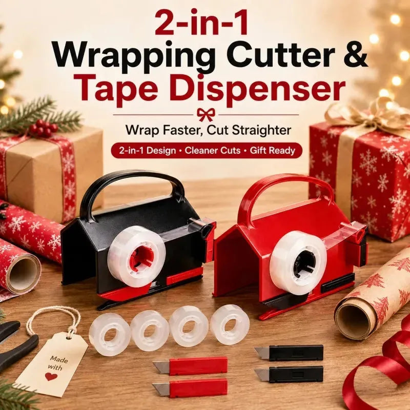 Gift-Wrap Paper Cutter and Tape Dispenser – product image 3