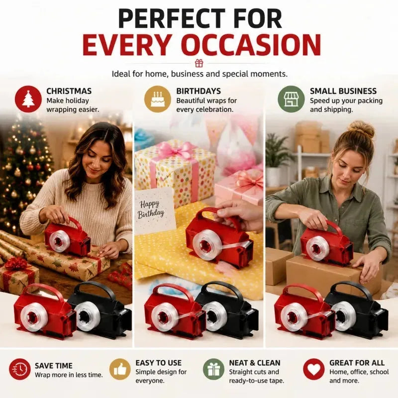 Gift-Wrap Paper Cutter and Tape Dispenser – product image 4
